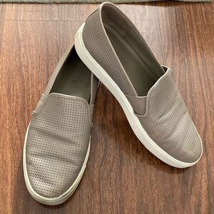 Vince Taupe Slip-On Sneakers